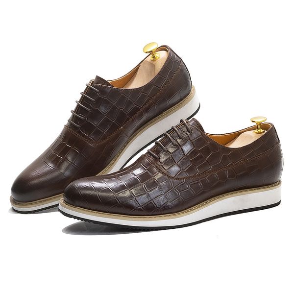 dress shoes classic genuine cow leather men's casual laceup plain toe flat oxford shoe for men handmade original sneaker 230628, Black
dress shoes classic genuine cow leather men's casual laceup plain toe flat oxford shoe for men handmade original sneaker 230628, Black