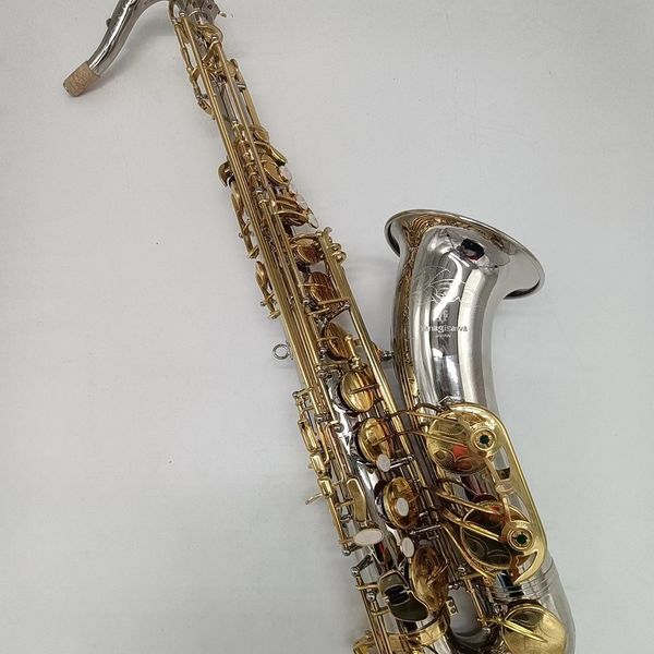 professional w037 tenor saxophone bb tuning nickel plated silver body gold keys japanese craft manufacturing jazz instruments tenor sax
professional w037 tenor saxophone bb tuning nickel plated silver body gold keys japanese craft manufacturing jazz instruments tenor sax