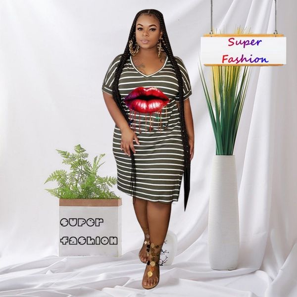 plus size dresses wsfec xl5xl for women 2023 summer size stripe short sleeve loose casual midi dress female outfits drop 230627, Black
plus size dresses wsfec xl5xl for women 2023 summer size stripe short sleeve loose casual midi dress female outfits drop 230627, Black