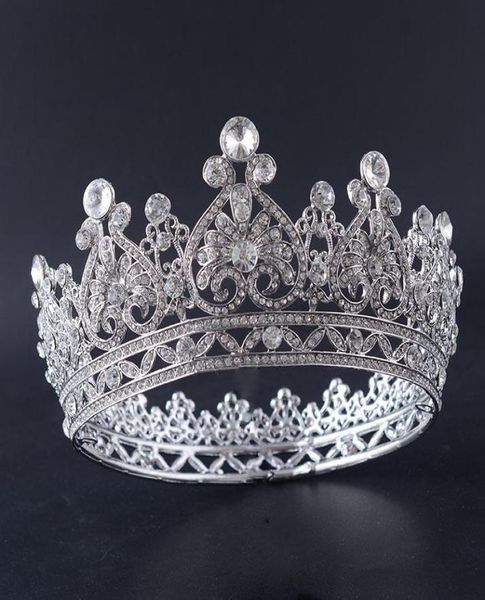 european and american highend bride crown alloy diamond round crown queen headbands wedding dress accessories headpieces jewelry3505788, Silver
european and american highend bride crown alloy diamond round crown queen headbands wedding dress accessories headpieces jewelry3505788, Silver