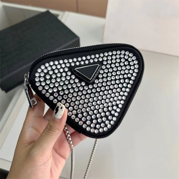 2023 mini diamond triangle bags designer bag woman crossbody shoulder chain bag glittering beading coin purses wallets 5a quality
2023 mini diamond triangle bags designer bag woman crossbody shoulder chain bag glittering beading coin purses wallets 5a quality