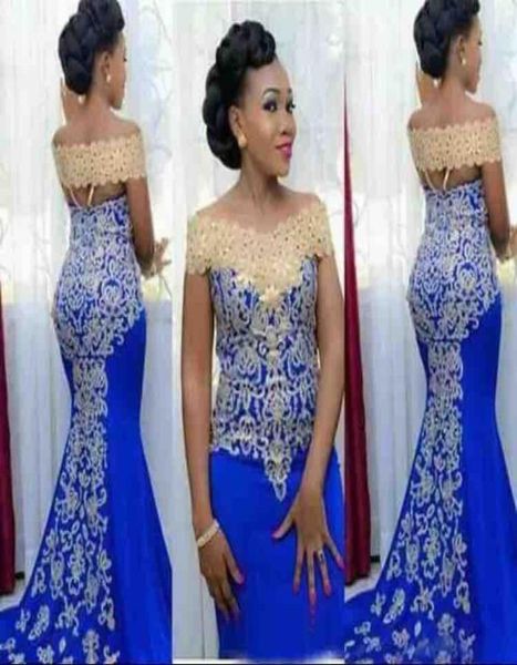 2019 royal blue gold appliqued mermaid prom evening dresses off shoulder black girl formal party gown plus size pageant dress6044893, Black;red 
2019 royal blue gold appliqued mermaid prom evening dresses off shoulder black girl formal party gown plus size pageant dress6044893, Black;red