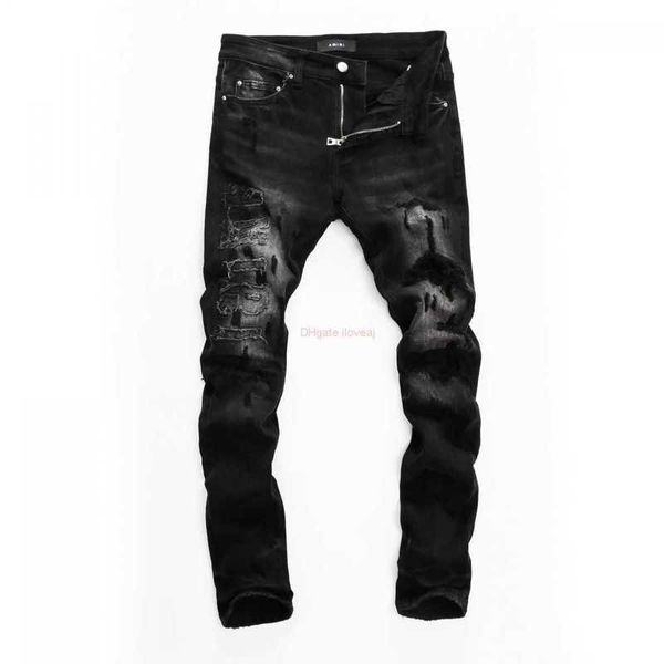 designer clothing amires jeans denim pants 2021 fashion men amies mens wear hole patch youth tight printed black casual rc8e, Blue
designer clothing amires jeans denim pants 2021 fashion men amies mens wear hole patch youth tight printed black casual rc8e, Blue