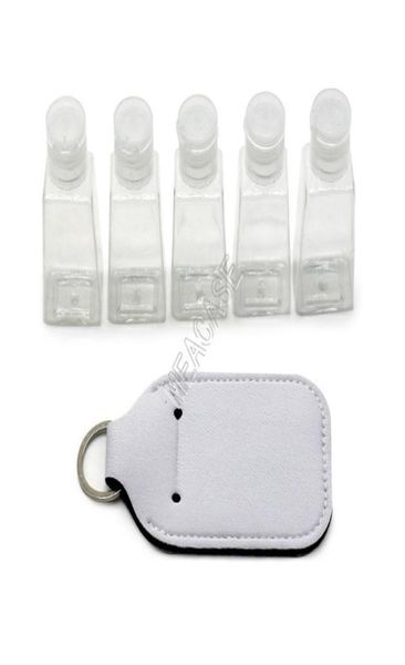 blank sublimation key holder 30ml hand sanitizer bottle case diy plain white color neoprene perfume bottles bag keychains pendant 1545735
blank sublimation key holder 30ml hand sanitizer bottle case diy plain white color neoprene perfume bottles bag keychains pendant 1545735