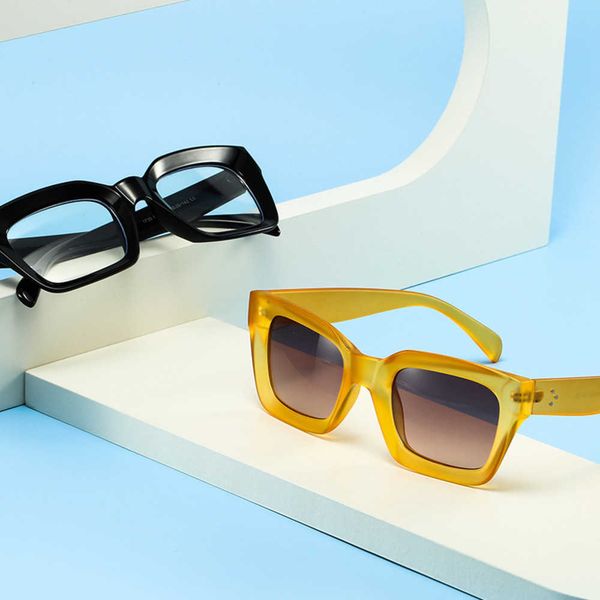 new with the same style, fashionable large frame, personalized square meter nail style designer vintage sunglasses brands for women men, White;black
new with the same style, fashionable large frame, personalized square meter nail style designer vintage sunglasses brands for women men, White;black