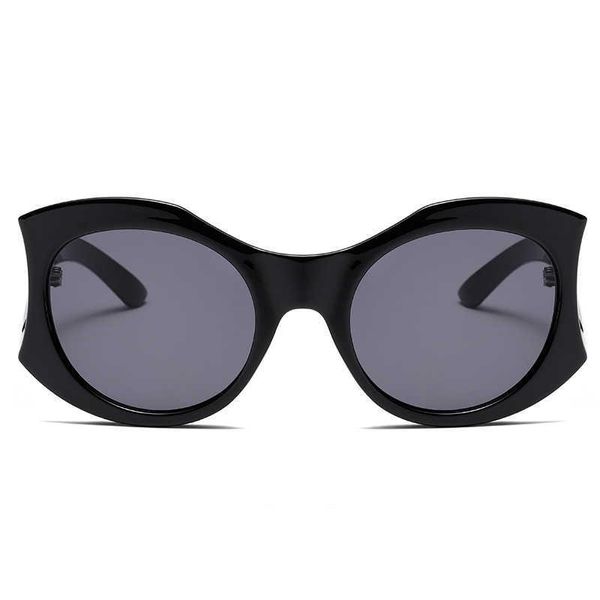 sunglasses cat's eye round frame fashion sunglasses men's and women's advanced personalized uv protection 230628, White;black
sunglasses cat's eye round frame fashion sunglasses men's and women's advanced personalized uv protection 230628, White;black