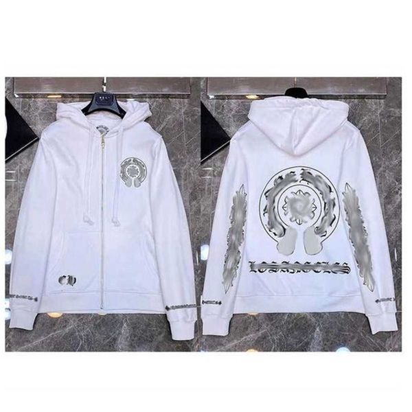 fashion luxury men's jackets designer zipper sweatshirts heart horseshoe cross print brand ch hoodies women chromes coat casual pullove, Black
fashion luxury men's jackets designer zipper sweatshirts heart horseshoe cross print brand ch hoodies women chromes coat casual pullove, Black