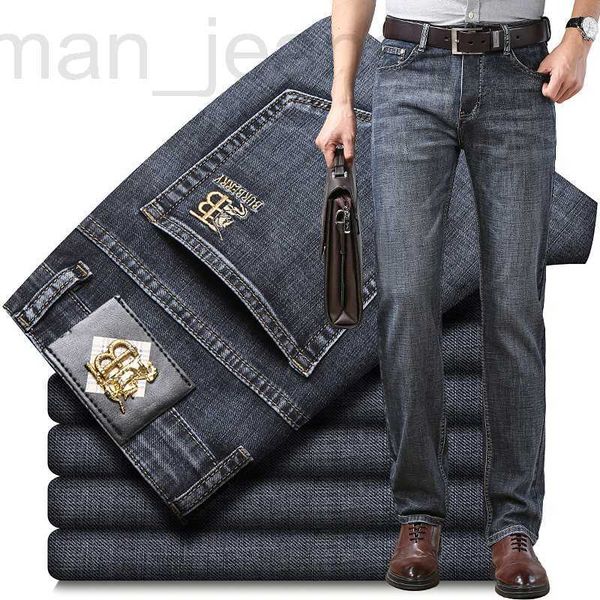 men's jeans designer brand spring and summer thin jeans men's high waist elastic straight tube loose business casual ye4h, Blue
men's jeans designer brand spring and summer thin jeans men's high waist elastic straight tube loose business casual ye4h, Blue