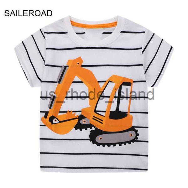 t-shirts saileroad 2-7 years cartoon excavator short sleeves girls spring summer children's cotton t shirts for boys tee shirts x0628, Blue
t-shirts saileroad 2-7 years cartoon excavator short sleeves girls spring summer children's cotton t shirts for boys tee shirts x0628, Blue
