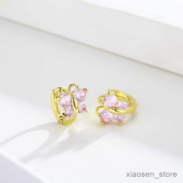 stud cute pink butterfly circle small hoop earrings for women girls kids child baby brass gold color animal jewelry r230628, Golden;silver
stud cute pink butterfly circle small hoop earrings for women girls kids child baby brass gold color animal jewelry r230628, Golden;silver
