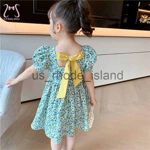 t-shirts kids dress for girls summer puff sleeve children clothes sweet floral bow toddler costume 1 to 6 years infant clothing x0628, Blue
t-shirts kids dress for girls summer puff sleeve children clothes sweet floral bow toddler costume 1 to 6 years infant clothing x0628, Blue