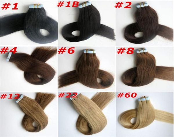 100g 40pcs glue skin weft tape in hair extensions 18 20 22 24inch brazilian indian human hair extensions6045869, Black
100g 40pcs glue skin weft tape in hair extensions 18 20 22 24inch brazilian indian human hair extensions6045869, Black