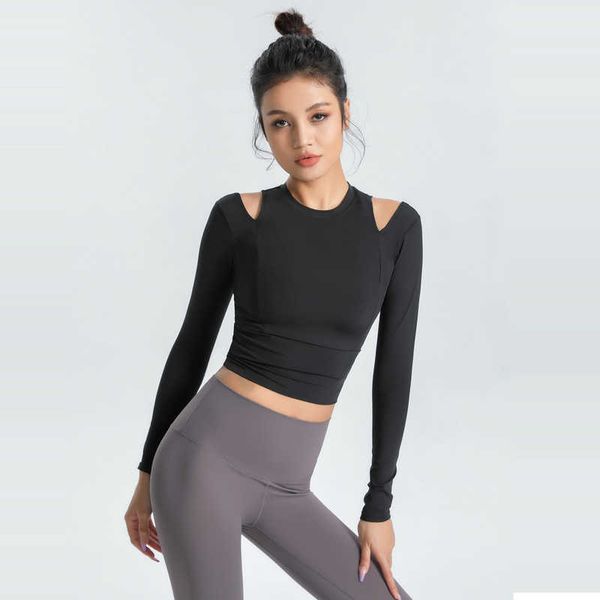 active shirts tees yoga t-shirt crop sports long sleeve slimming speed dry yoga clothes women's elastic leggings quick running fitness
active shirts tees yoga t-shirt crop sports long sleeve slimming speed dry yoga clothes women's elastic leggings quick running fitness
