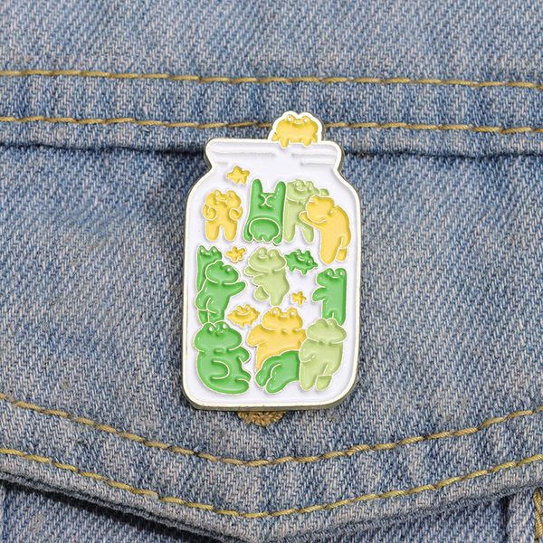 frogs enamel pins custom funny cute froggy brooches lapel badges cartoon animal jewelry gift for kids friends, Blue
frogs enamel pins custom funny cute froggy brooches lapel badges cartoon animal jewelry gift for kids friends, Blue