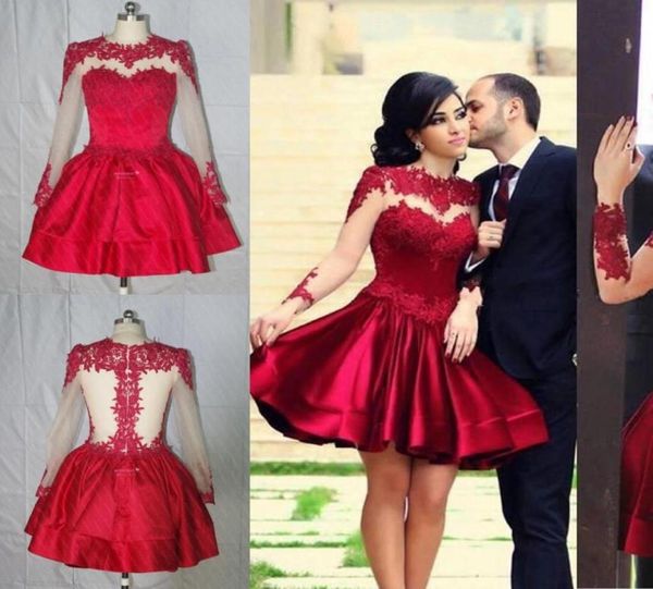 real po burgundy formal homecoming dresses lace applique crew neck tulle long sleeves satin aline knee length cocktail party g8187851, Blue;pink
real po burgundy formal homecoming dresses lace applique crew neck tulle long sleeves satin aline knee length cocktail party g8187851, Blue;pink