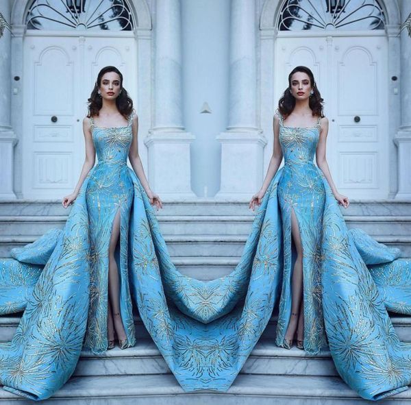 custom made prom dress square neck side split gold sequins satin evening party dresses with detachable train4075730, Black
custom made prom dress square neck side split gold sequins satin evening party dresses with detachable train4075730, Black