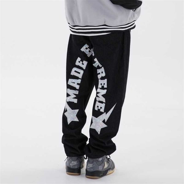 vintage retro metal style reflective patchwork y2k pants punk goth mens denim gothic jeans trouser hip hop streetwear jean 210716u1q7, Blue
vintage retro metal style reflective patchwork y2k pants punk goth mens denim gothic jeans trouser hip hop streetwear jean 210716u1q7, Blue