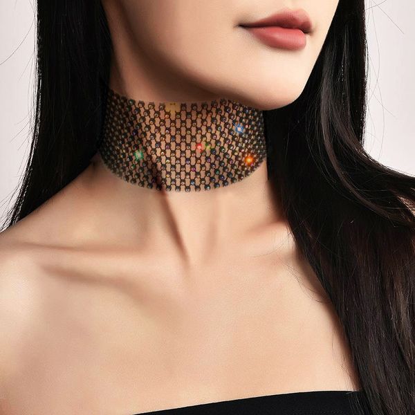 stage wear necklace shiny zircon choker necklace women daily neck chain jewelry rhinestone fishnet hollow out trend accessories, Black;red
stage wear necklace shiny zircon choker necklace women daily neck chain jewelry rhinestone fishnet hollow out trend accessories, Black;red