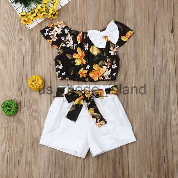 t-shirts fashion newborn baby kid girl clothes summer floarl t-shirt solid short pant 2pcs outfits set clothing for 1-5 years old x0628, Blue
t-shirts fashion newborn baby kid girl clothes summer floarl t-shirt solid short pant 2pcs outfits set clothing for 1-5 years old x0628, Blue
