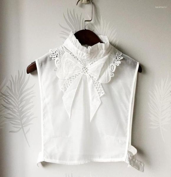 bow ties 2022 women half shirt neckwear fake collar lady embroidery lace flower hollow lapel false detachable blouse 2651877, Black;gray
bow ties 2022 women half shirt neckwear fake collar lady embroidery lace flower hollow lapel false detachable blouse 2651877, Black;gray