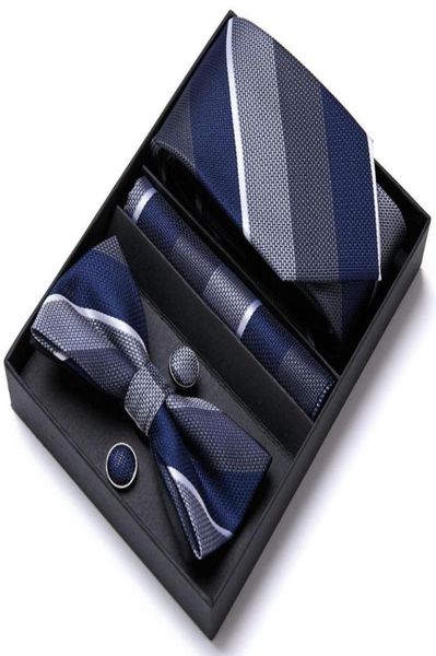 bow ties formal dress tuxedo necktie handkerchief men39s tie set silk striped party groom wedding butterfly bowtie in boxbow2582047, Black;gray
bow ties formal dress tuxedo necktie handkerchief men39s tie set silk striped party groom wedding butterfly bowtie in boxbow2582047, Black;gray