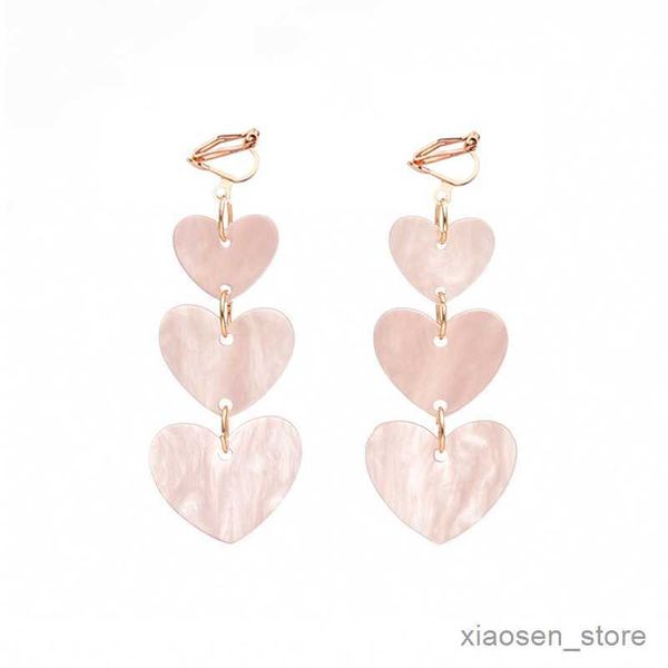 stud sweety heart clip earrings without for women girl pink acrylic earings fashion jewelry r230628, Golden;silver
stud sweety heart clip earrings without for women girl pink acrylic earings fashion jewelry r230628, Golden;silver