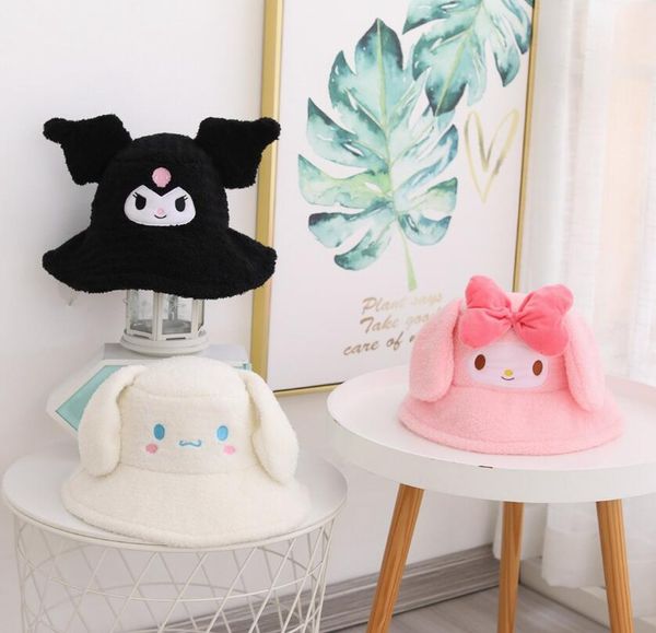 big girl winter warm hat cap with stereo ear kuromi velvet visor kids accessories, Yellow
big girl winter warm hat cap with stereo ear kuromi velvet visor kids accessories, Yellow