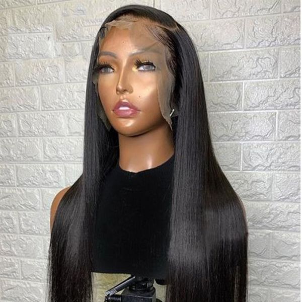 26inch 180%density natural black pre plucked brazilian silky straight soft lace front wig for women with baby hair daily wigs, Black;brown
26inch 180%density natural black pre plucked brazilian silky straight soft lace front wig for women with baby hair daily wigs, Black;brown
