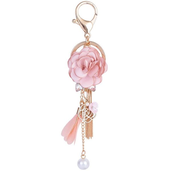 cloth rose flower key ring chiffon tassel car fashion charm key chains lady couple bag keychain party gift, Silver
cloth rose flower key ring chiffon tassel car fashion charm key chains lady couple bag keychain party gift, Silver