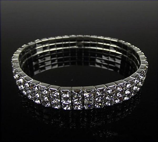 discount bridal bracelet 2019 bridal jewelry 3 row silver rhinestone bling bling crystal stretch bangle women party prom wedding a9575624, White
discount bridal bracelet 2019 bridal jewelry 3 row silver rhinestone bling bling crystal stretch bangle women party prom wedding a9575624, White