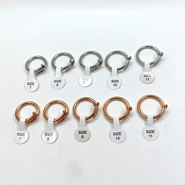wholesale card nail ring women's plain stainless steel simple and personalized couple advanced colorless titanium, Silver
wholesale card nail ring women's plain stainless steel simple and personalized couple advanced colorless titanium, Silver