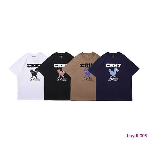 fashion men's and women's t-shirt tooling brand carhart new 2023 summer classic duck cartoon pattern printed round neck short slee, White;black
fashion men's and women's t-shirt tooling brand carhart new 2023 summer classic duck cartoon pattern printed round neck short slee, White;black