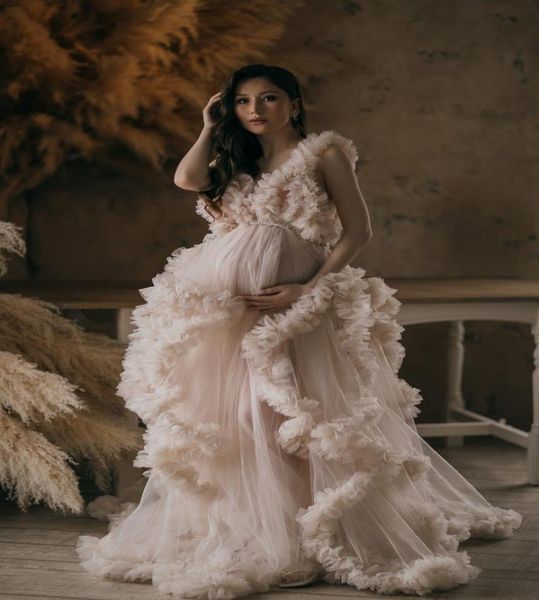 fashion maternity dress for poshoot or babyshower puffy ruffled tulle long prom dresses plus size draped po prop dress5247259, White
fashion maternity dress for poshoot or babyshower puffy ruffled tulle long prom dresses plus size draped po prop dress5247259, White