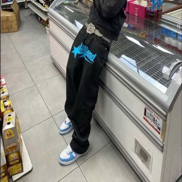 men's jeans y2k men hip hop gothic street rock clothing women pants harajuku casual black denim trousers streetwear 230220 30qfl, Blue
men's jeans y2k men hip hop gothic street rock clothing women pants harajuku casual black denim trousers streetwear 230220 30qfl, Blue