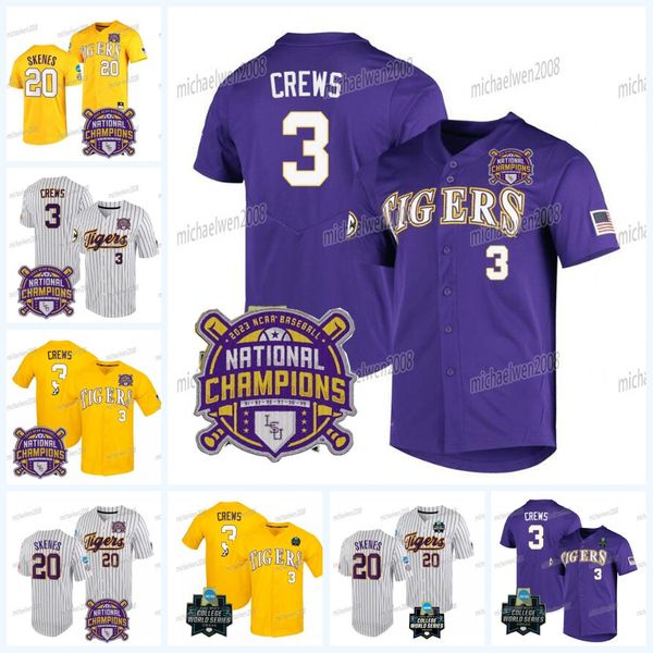 dylan crews cws champions lsu tigers baseball jersey paul skenes tre morgan thompson white ty floyd thatcher hurd garrett edwards stitched, Blue;black
dylan crews cws champions lsu tigers baseball jersey paul skenes tre morgan thompson white ty floyd thatcher hurd garrett edwards stitched, Blue;black