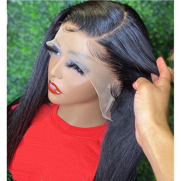 180%density natural black pre plucked brazilian silky straight soft lace front wig for women with baby hair daily wigs, Black;brown
180%density natural black pre plucked brazilian silky straight soft lace front wig for women with baby hair daily wigs, Black;brown