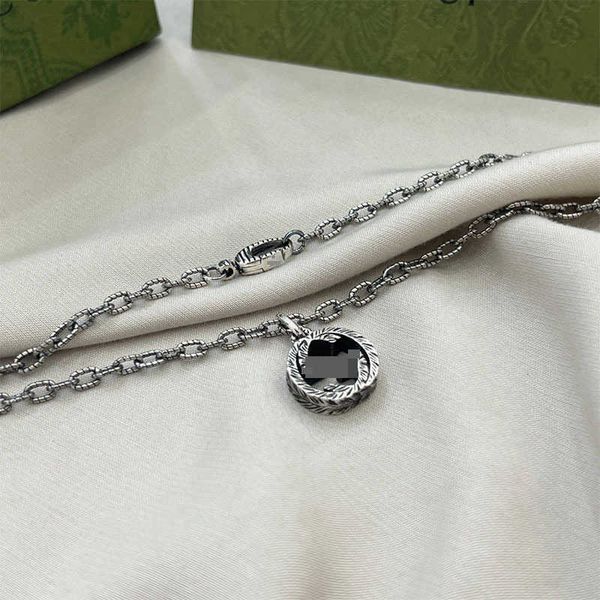 sterling silver ancient made old hemp pattern double necklace for men and women's couple collar chain fashion accessories
sterling silver ancient made old hemp pattern double necklace for men and women's couple collar chain fashion accessories