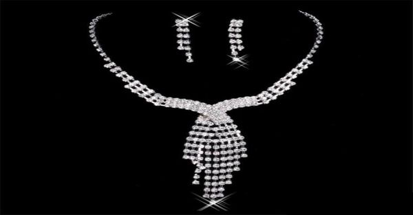 wedding bridal accessories jewelry necklace and earring set party jewelry for bride8872926, White
wedding bridal accessories jewelry necklace and earring set party jewelry for bride8872926, White