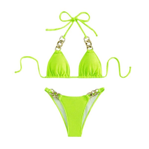 chain bikinis set for lady water sports wear beach equipment halter designer swimmsuit women low waist beachwear brazilian triangle swimwear
chain bikinis set for lady water sports wear beach equipment halter designer swimmsuit women low waist beachwear brazilian triangle swimwear