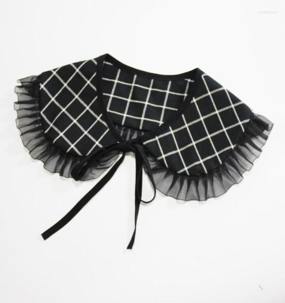 bow ties elegant fake collars shawl for women shirt removable plaid false collar half blouse detachable decorativebow1085360, Black;gray
bow ties elegant fake collars shawl for women shirt removable plaid false collar half blouse detachable decorativebow1085360, Black;gray