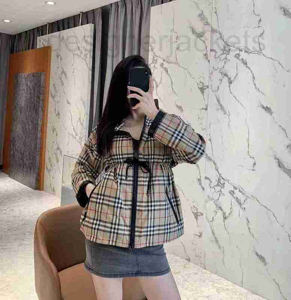 women's jackets designer high end european goods 2023 summer new plaid style waistband slimming jacket f7qw, Black;brown
women's jackets designer high end european goods 2023 summer new plaid style waistband slimming jacket f7qw, Black;brown