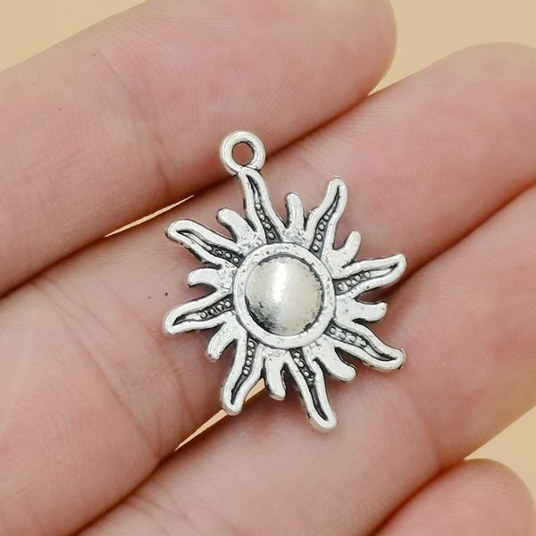 100pcs craft supplies antique silver sun charms pendants for crafting, jewelry findings making accessory for diy necklace bracelet a-436, Bronze;silver
100pcs craft supplies antique silver sun charms pendants for crafting, jewelry findings making accessory for diy necklace bracelet a-436, Bronze;silver