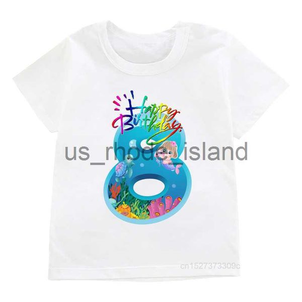 t-shirts ocean number 1-8th birthday for girls t-shirts mermaid and sea turtle graphic print childrens tee cute fashion girl clothes x0628, Blue
t-shirts ocean number 1-8th birthday for girls t-shirts mermaid and sea turtle graphic print childrens tee cute fashion girl clothes x0628, Blue