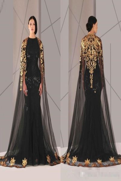 formal mermaid evening dresses with cape arabic kaftan abaya moroccan gold lace applique wrap evening gown celebrity red carpet dr6106130, Black;red
formal mermaid evening dresses with cape arabic kaftan abaya moroccan gold lace applique wrap evening gown celebrity red carpet dr6106130, Black;red