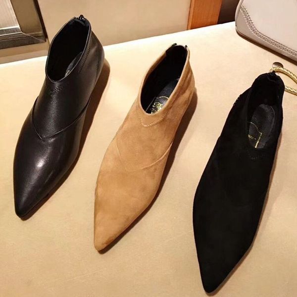 boots fadeshi women s pointed short low heel deep mouth fashion size 34 40 230628, Black
boots fadeshi women s pointed short low heel deep mouth fashion size 34 40 230628, Black