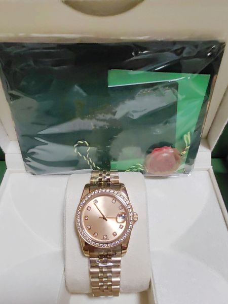 with original box fashion automatic mechanical woman watch 31mm diamond bezel womens datejust watches jubilee stainless steel lady ladies wr, Slivery;brown
with original box fashion automatic mechanical woman watch 31mm diamond bezel womens datejust watches jubilee stainless steel lady ladies wr, Slivery;brown