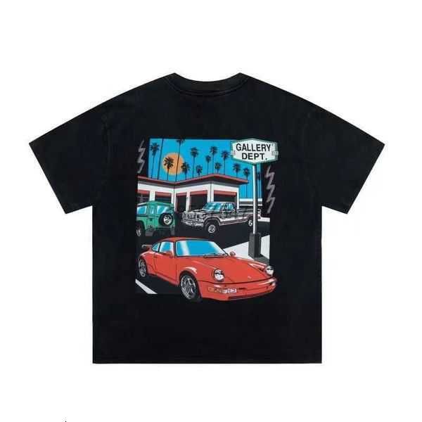 men's t-shirts small fashion gall colored car high street pure cotton double yarn short sleeve t-shirt men and women 2, White;black
men's t-shirts small fashion gall colored car high street pure cotton double yarn short sleeve t-shirt men and women 2, White;black