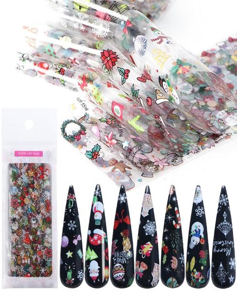 10pcspack christmas decorations for nails mix colorful transfer nail foil sticker snow flower elk gift santa adhesive paper1767375, Black
10pcspack christmas decorations for nails mix colorful transfer nail foil sticker snow flower elk gift santa adhesive paper1767375, Black