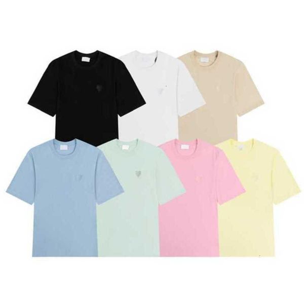 paris designer amis t shirt tshirts 2023 new macarone candy color love embroidery letter hearts pure cotton short sleeve men women qki4, White;black
paris designer amis t shirt tshirts 2023 new macarone candy color love embroidery letter hearts pure cotton short sleeve men women qki4, White;black