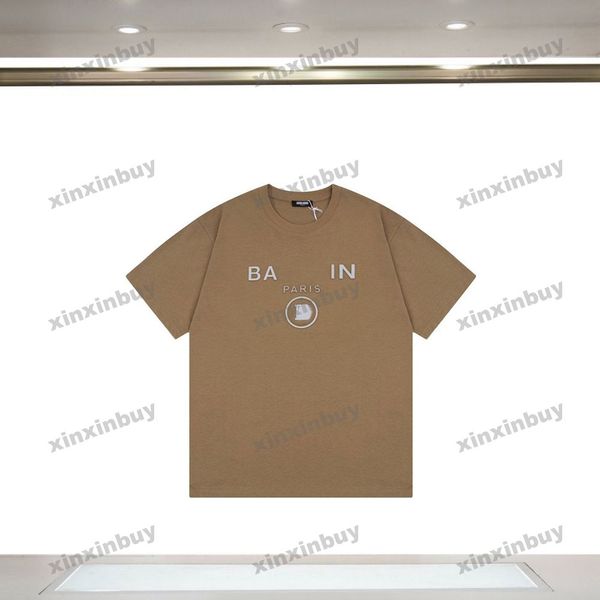 xinxinbuy men designer tee t shirt 23ss paris emboss label pocket short sleeve cotton women red black white s-2xl, Black;brown
xinxinbuy men designer tee t shirt 23ss paris emboss label pocket short sleeve cotton women red black white s-2xl, Black;brown